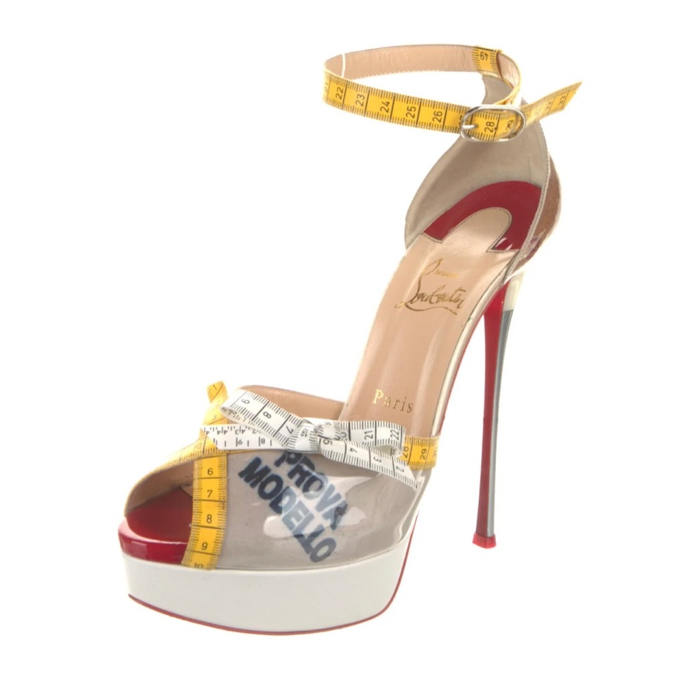 CHRISTIAN LOUBOUTIN
Metricathy 150 PVC D'Orsay Pumps